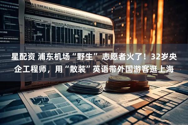 星配资 浦东机场“野生” 志愿者火了！32岁央企工程师，用“散装”英语带外国游客逛上海